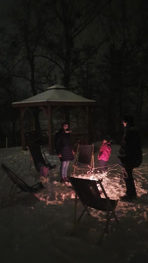Nasz Dębowiec - dom dla 15 osób, sauna, widok na staw, blisko stoków Zewnętrze zdjęcie